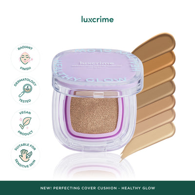 Luxcrime Perfecting Cover Cushion - Healthy Glow SPF 35 PA +++