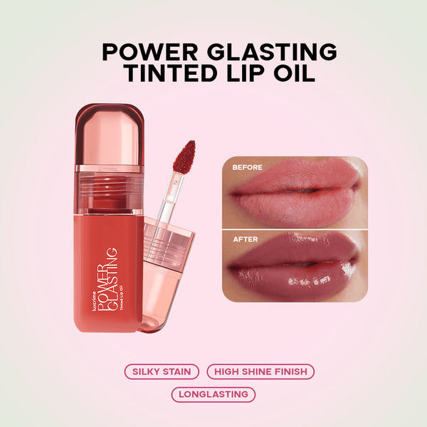 ⁠Luxcrime Power Glasting Tinted Lip Oil