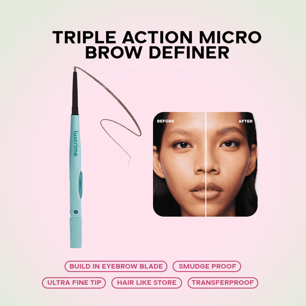 Luxcrime Triple Action Micro Brow Definer