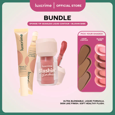 [BUNDLE] Luxcrime Blushin’ Babe + Liquid Contour