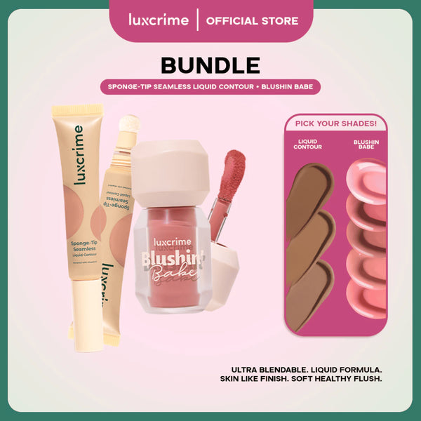 [BUNDLE] Luxcrime Blushin’ Babe + Liquid Contour