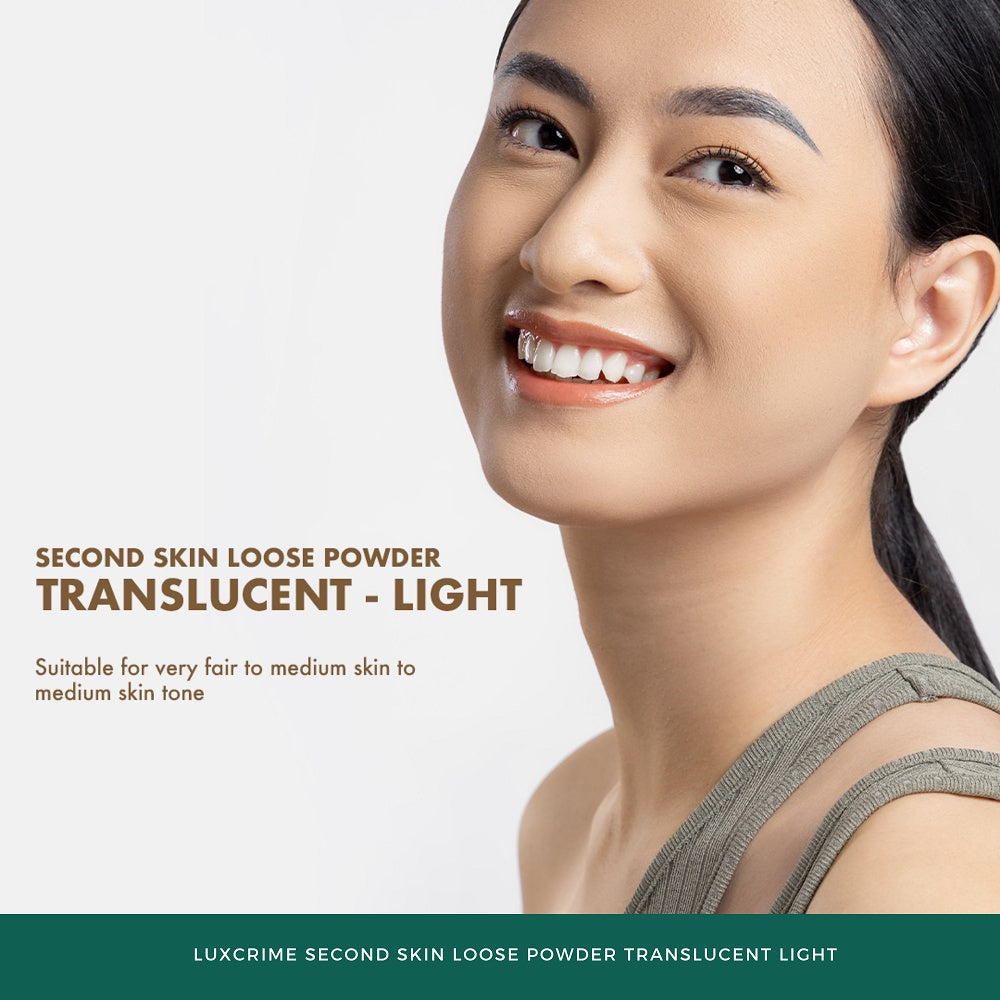 Luxcrime Second Skin Loose Powder Translucent Light