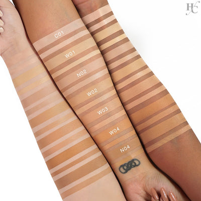 Luxcrime 2in1 Breathable Color Stay: Foundation & Concealer (W03-Warm Honey)