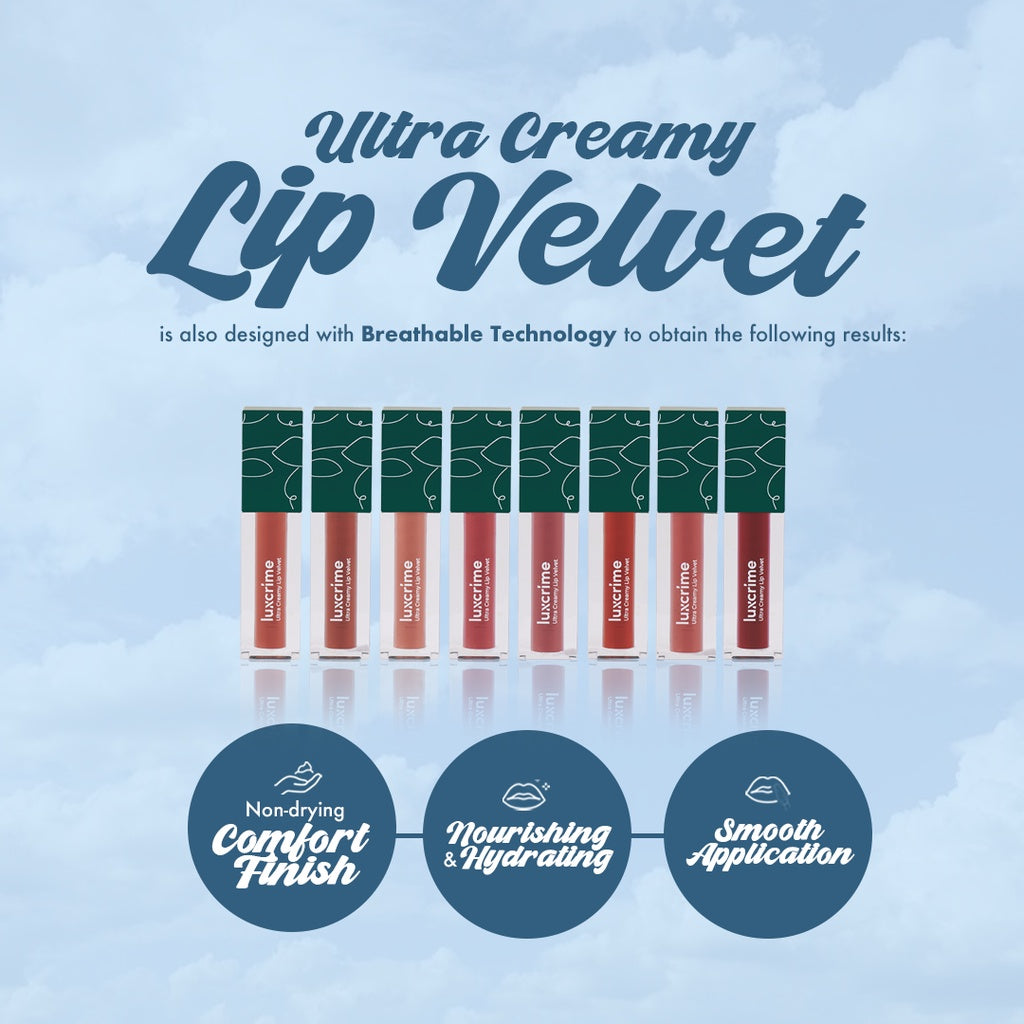 Luxcrime Ultra Creamy Lip Velvet - Sangria