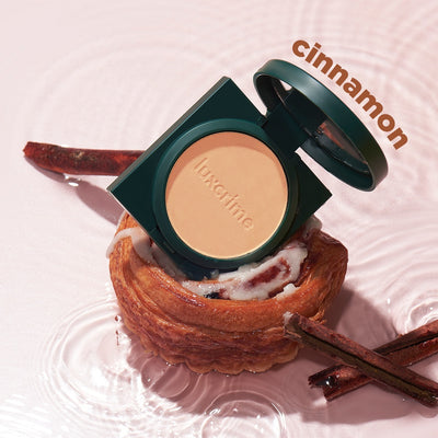 Luxcrime Blur & Cover Two Way Cake in Cinnamon