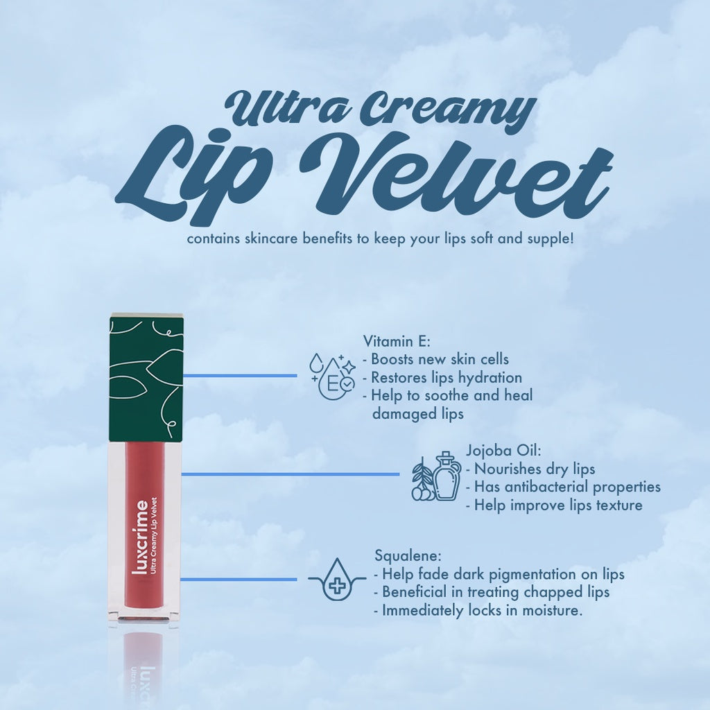 Luxcrime Ultra Creamy Lip Velvet - Pumpkin Spiced Latte