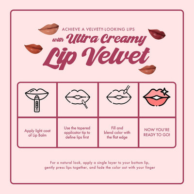 Luxcrime Ultra Creamy Lip Velvet - Sangria