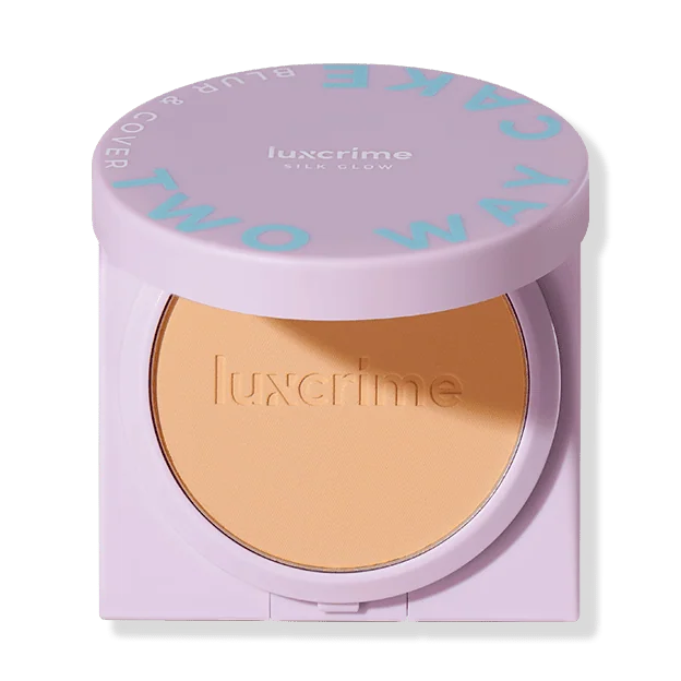 Luxcrime Blur & Cover Two Way Cake Silk Glow