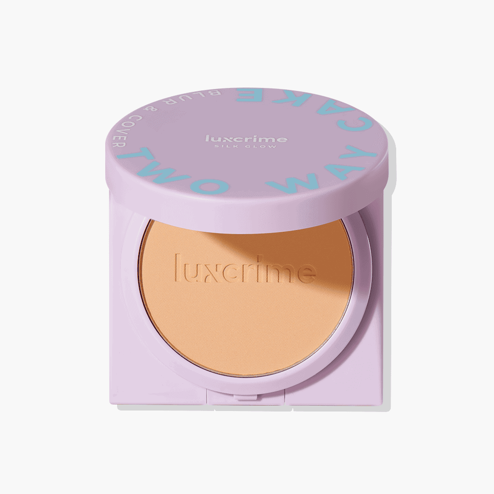 Luxcrime Blur & Cover Two Way Cake Silk Glow