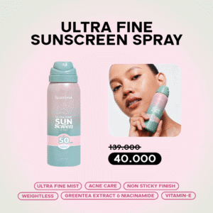 Luxcrime Ultra Fine Sunscreen Spray SPF 50 PA+++ - 50 ml